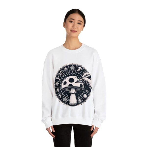 mushroom-t-shirt-zodiac-white-woman