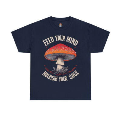 T-Shirt Feed your Mind Premium Unisex Heavy Cotton Tee